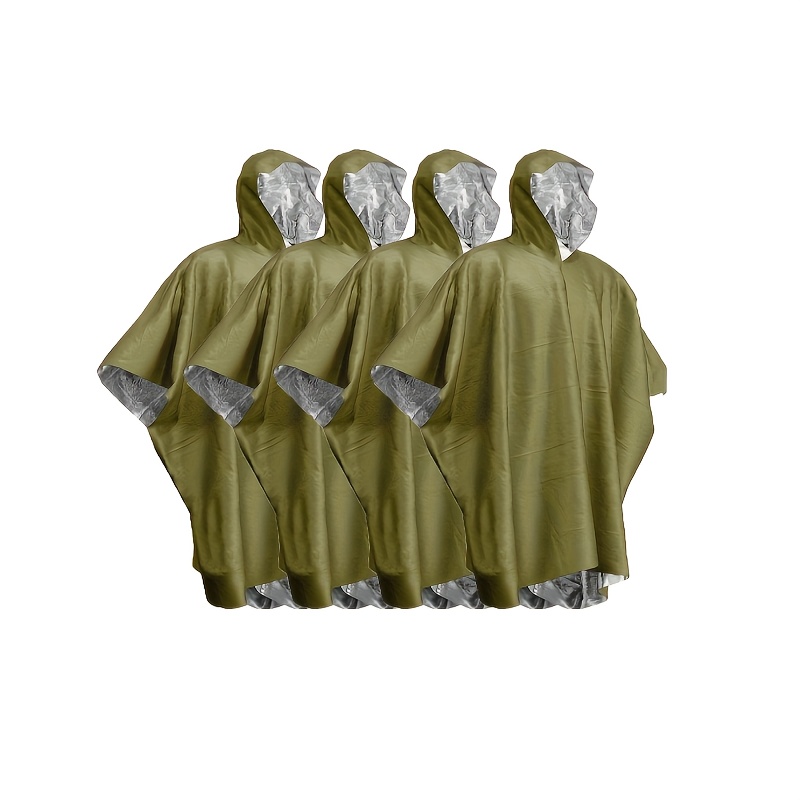 Survival Blanket Reflective - Jas Hujan Termal Darurat untuk Bertahan