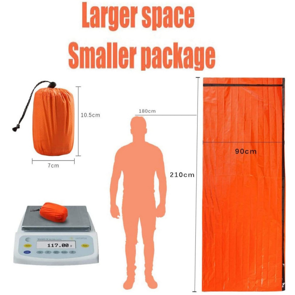 Emergency Mylar Tent - Selimut Darurat Mylar Termal Tahan Air