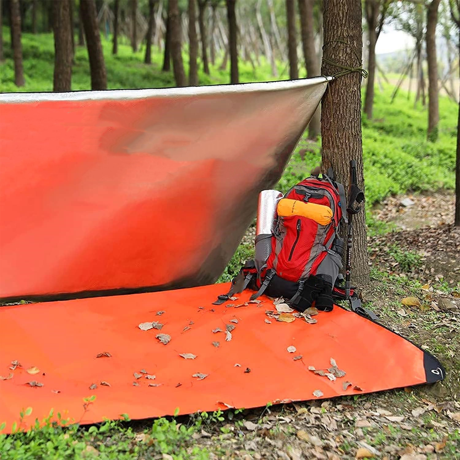 Survival Blanket Reflective - Selimut bertahan hidup tugas berat-terpal Reflektif