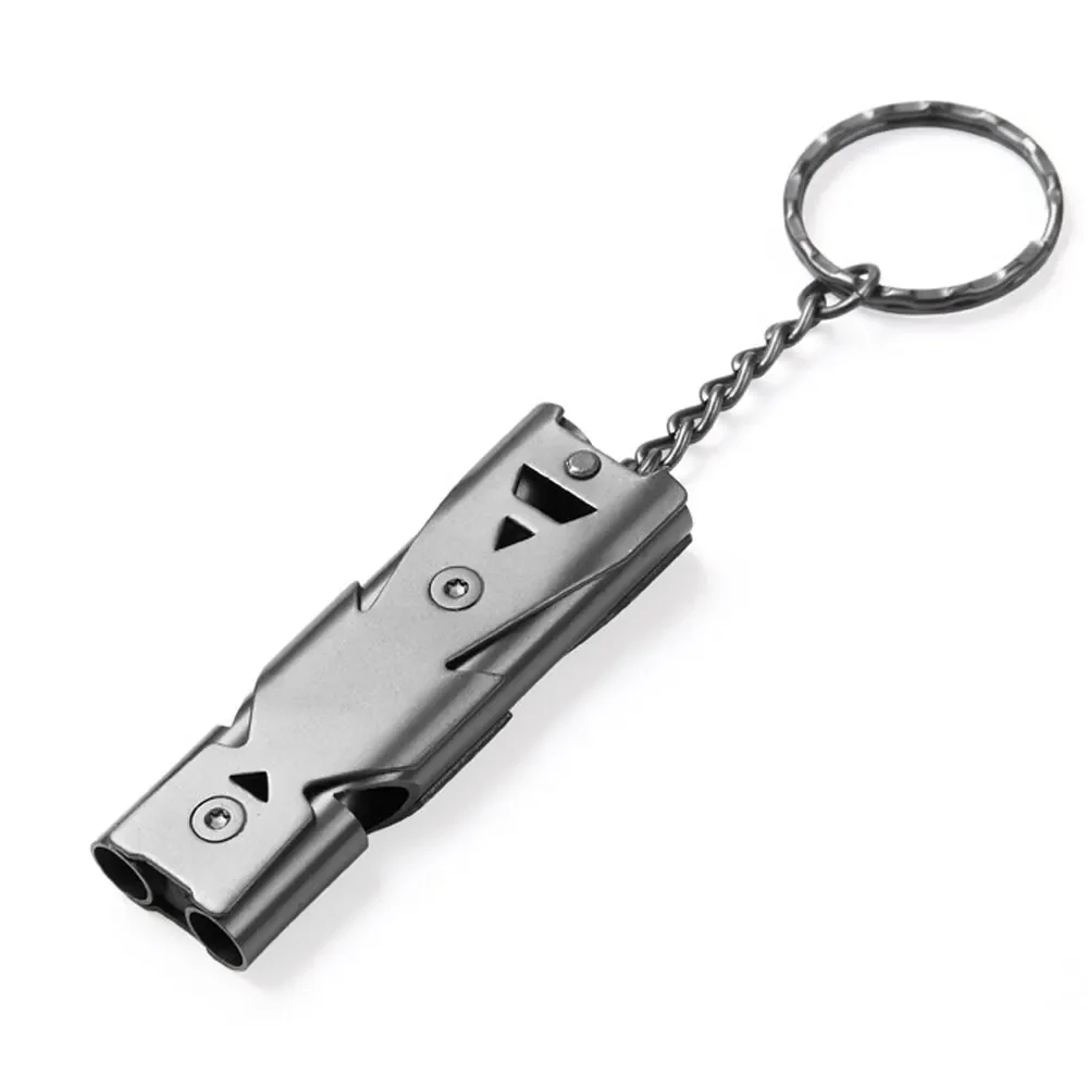 Emergency Whistle Loud - Peluit Darurat Desibel Tinggi, Gantungan Kunci,