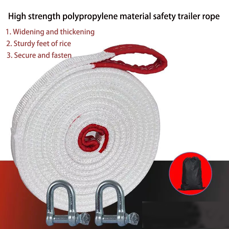 Rescue Rope Throw - Tali penarik kendaraan mobil Off-road, 10Ton4M