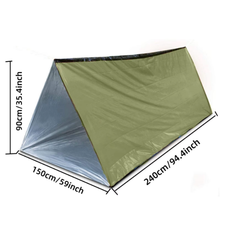 Tenda Tabung Mylar Tahan Air,  - Emergency Mylar Tent ulasan dan harga