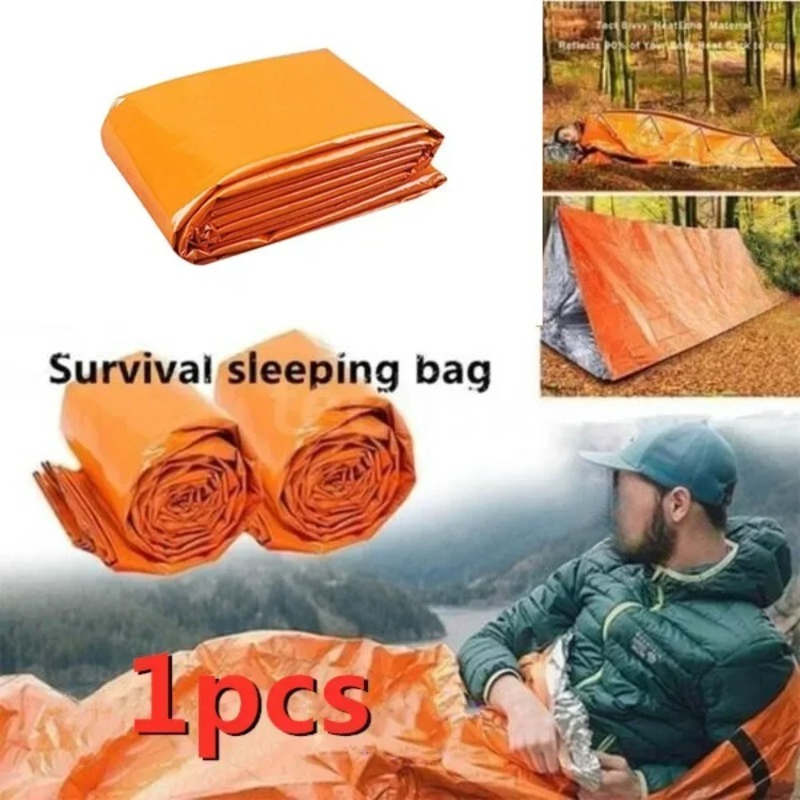1 Buah Kantong Tidur Isolasi S - Survival Blanket Reflective ulasan dan harga