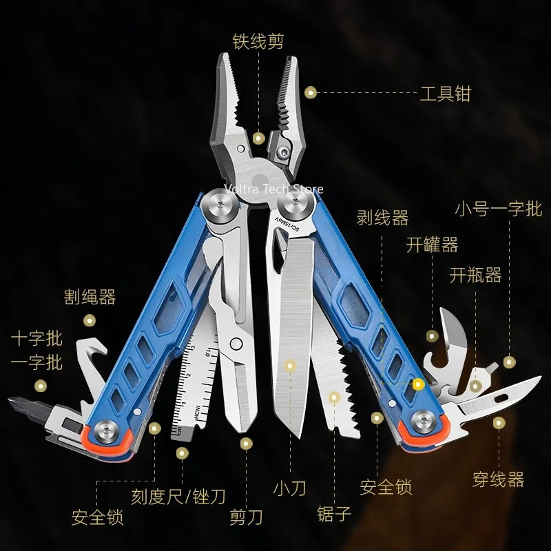 Tang multifungsi pisau lipat b - Multi Tool Plier ulasan dan harga