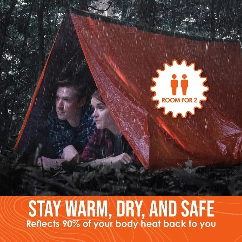 Kit Tenda Darurat 2 Orang, Ten - Emergency Mylar Tent ulasan dan harga