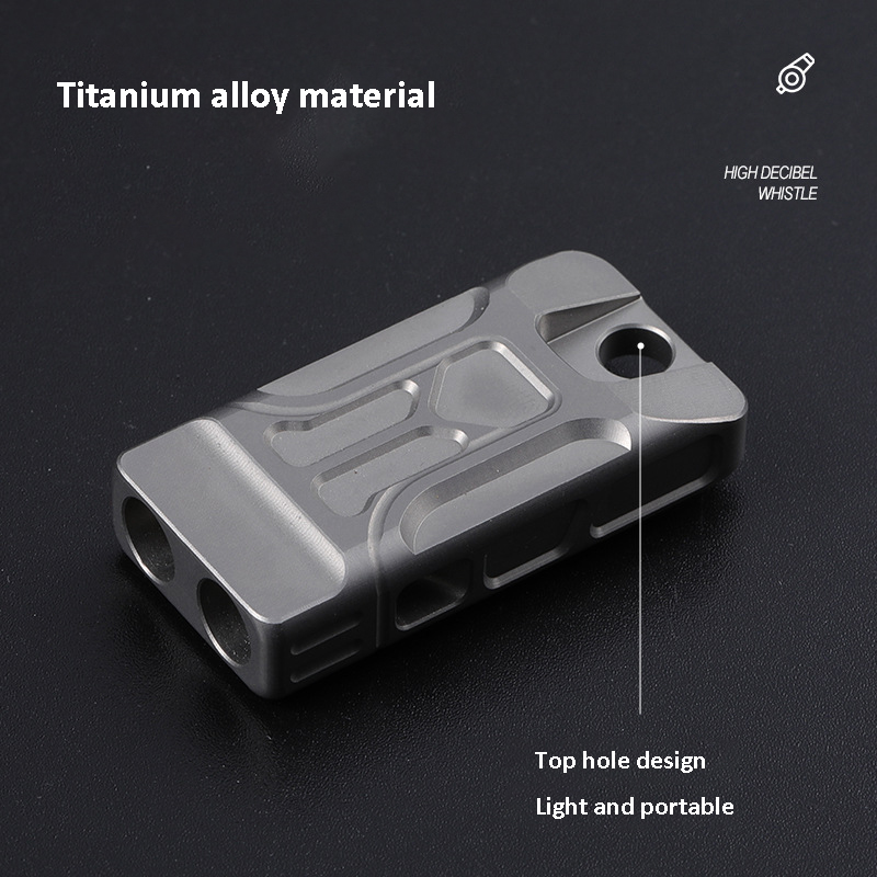 Peluit Aloi Titanium Peluit Po - Emergency Whistle Loud ulasan dan harga