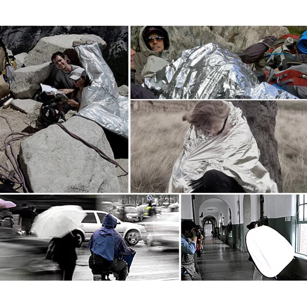 Mylar Foil Selimut Bertahan Hi - Survival Blanket Reflective ulasan dan harga