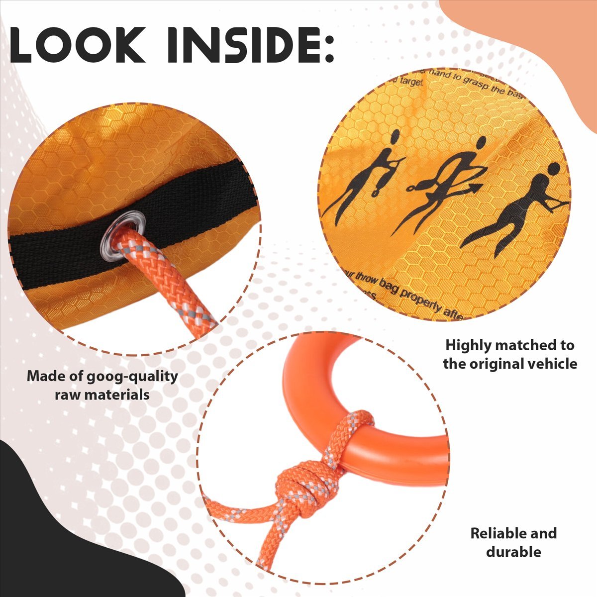 Happy New- Tali Lempar Reflekt - Rescue Rope Throw ulasan dan harga
