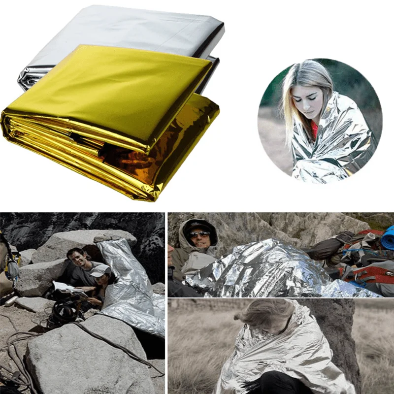 1 Buah Selimut Pertolongan Per - Survival Blanket Reflective ulasan dan harga