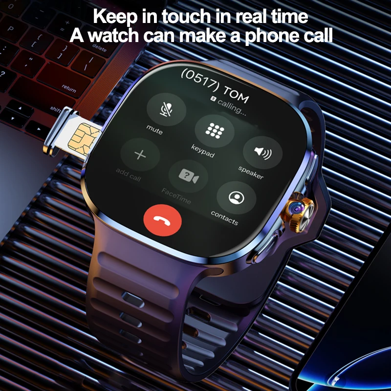 Smartwatch Layar Besar Baru 4G - Compass Lensatic ulasan dan harga